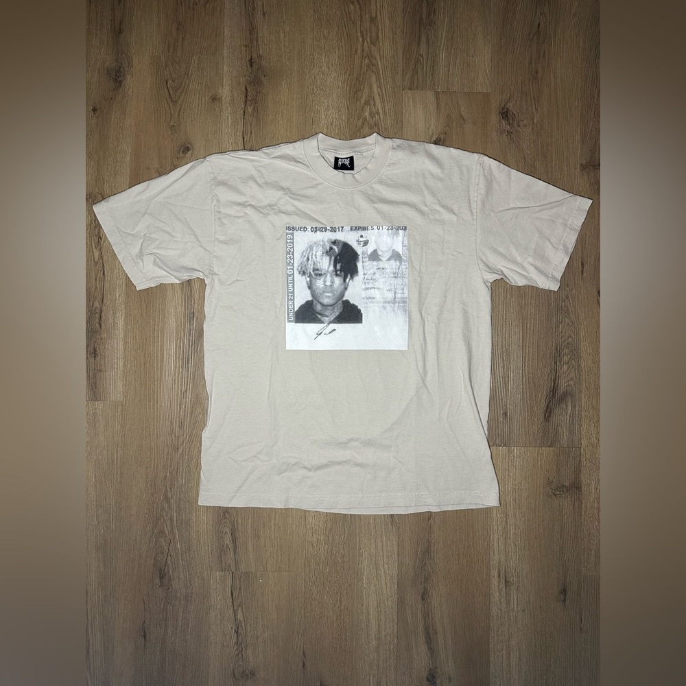 Revenge x XXXTentacion Driver’s License ‘Cement’ T-Shirt